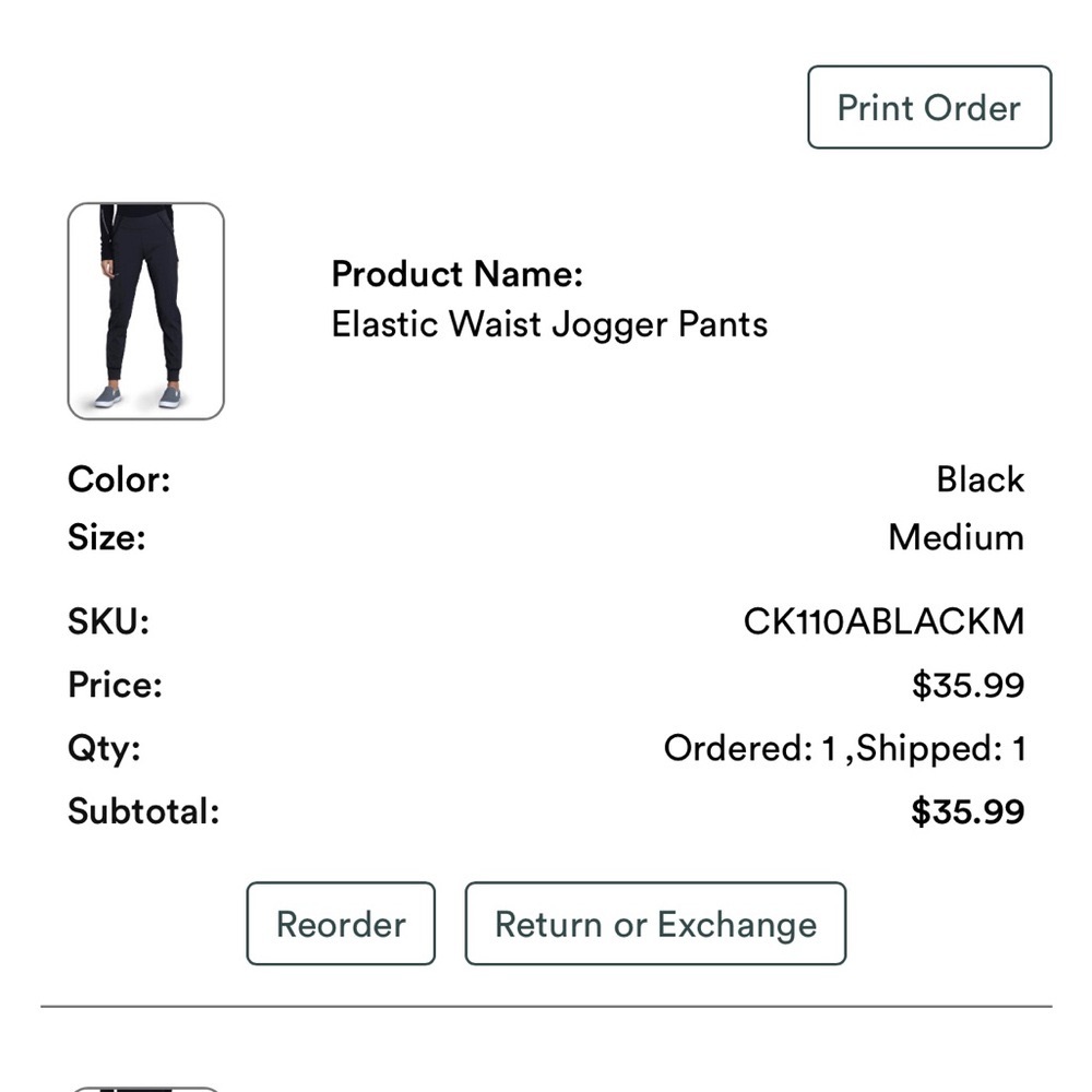 Cherokee Infinity Scrub Joggers